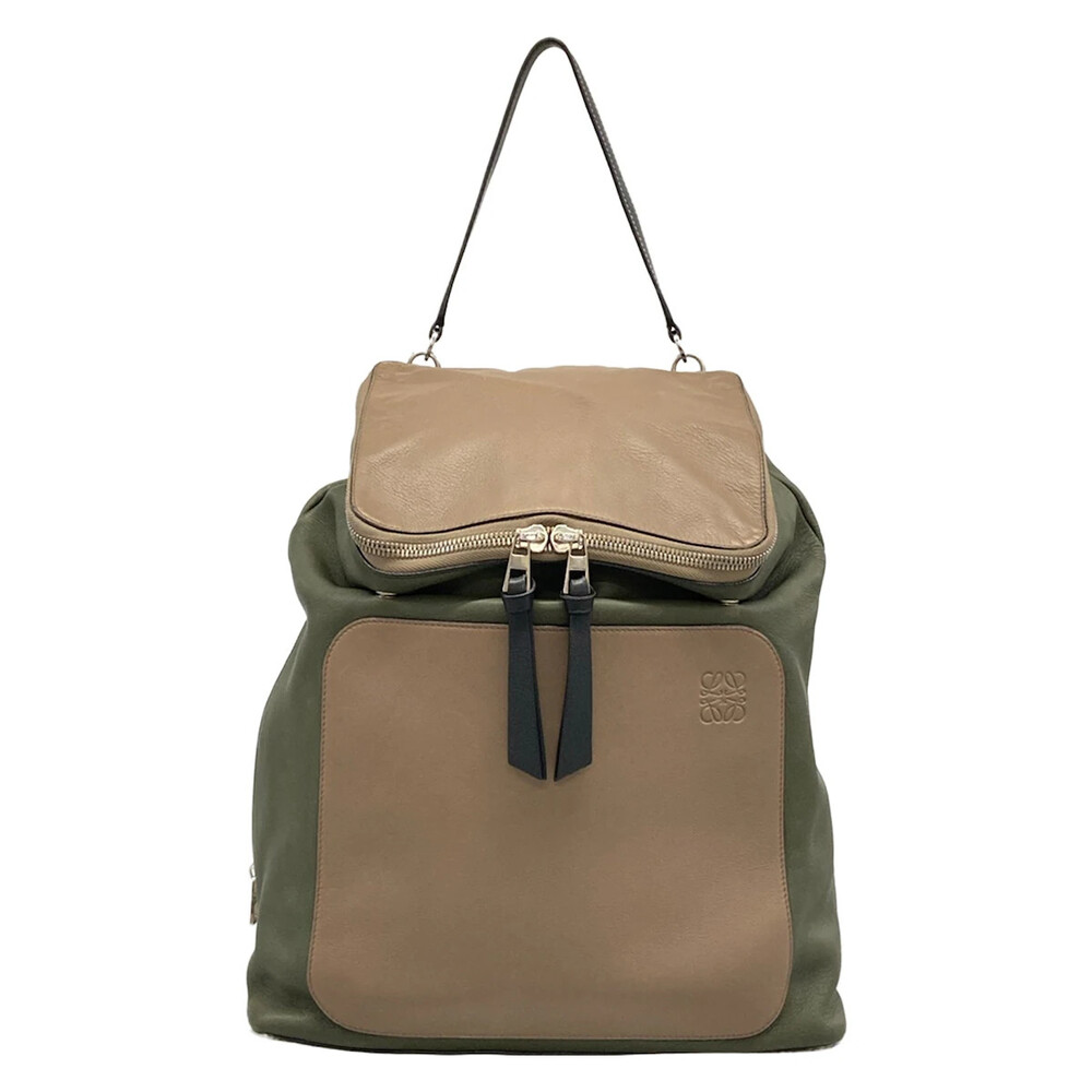 Loewe Goya Backpack Khaki Light Brown #358026L14B